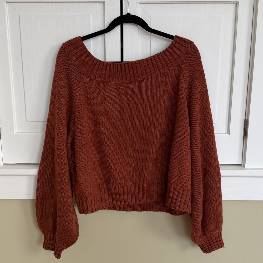 WeWoreWhat Off-Shoulder Sweater